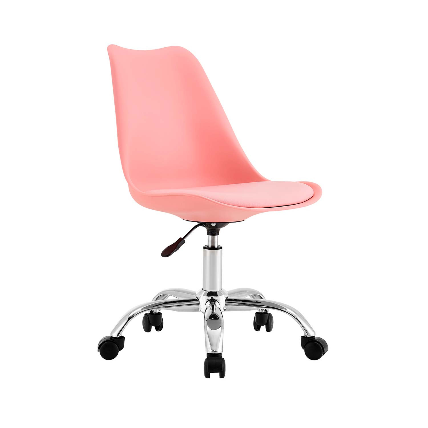 Silla de Escritorio con Ruedas Eyre 97x47x58cm Thinia Home Sillas Con Ruedas para Escritorio 1